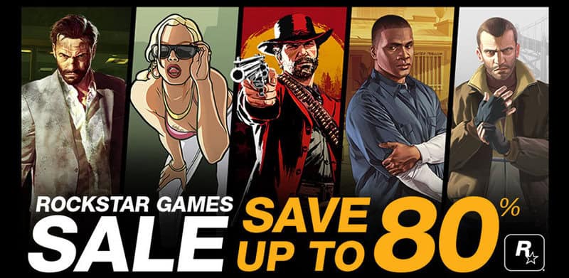 Rockstar Games Steam Sale Goes As Low As 80 % For GTA And Red Dead Redemption