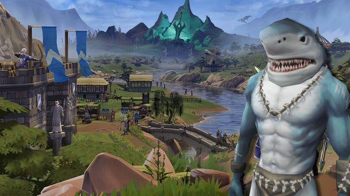 I tried to fight for RuneScape’s sharksuit, but Jagex were having none of it – “it’s for the greater good”