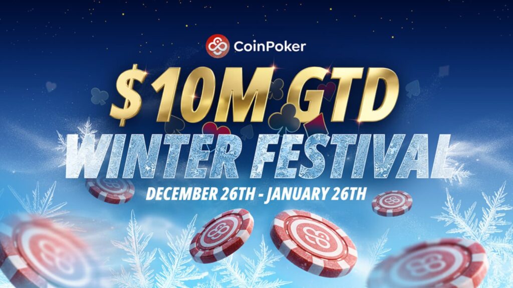 CoinPoker’s Winter Festival Paid Out More Than $11 Million in Prize Pools