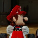 Lego is teasing a large-scale Mario Kart Luigi set, to accompany the Mario one