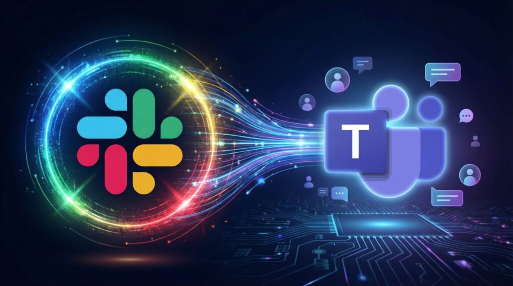 Microsoft finally built a Slack‑to‑Teams migration tool, but it leaves DMs behind — raising questions about how useful it really is