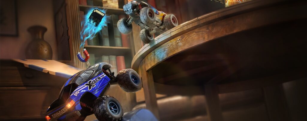 WheelMates is a new co-op game where you play as remote control cars