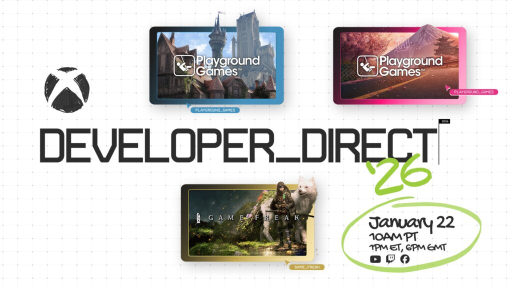 Xbox Developer Direct 2026 Dated For January 22
