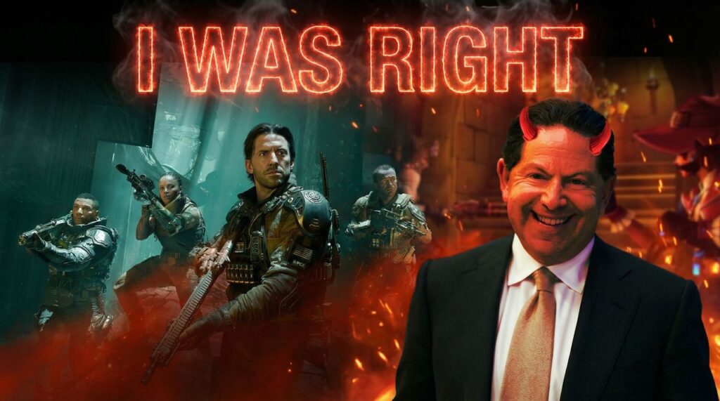 CoD sales fell 60% — and Kotick says the collapse proves the Microsoft buyout was the right move. Does it?