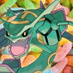 Pokemon Fan Art Imagines Gummy Worm Form for Rayquaza and Others