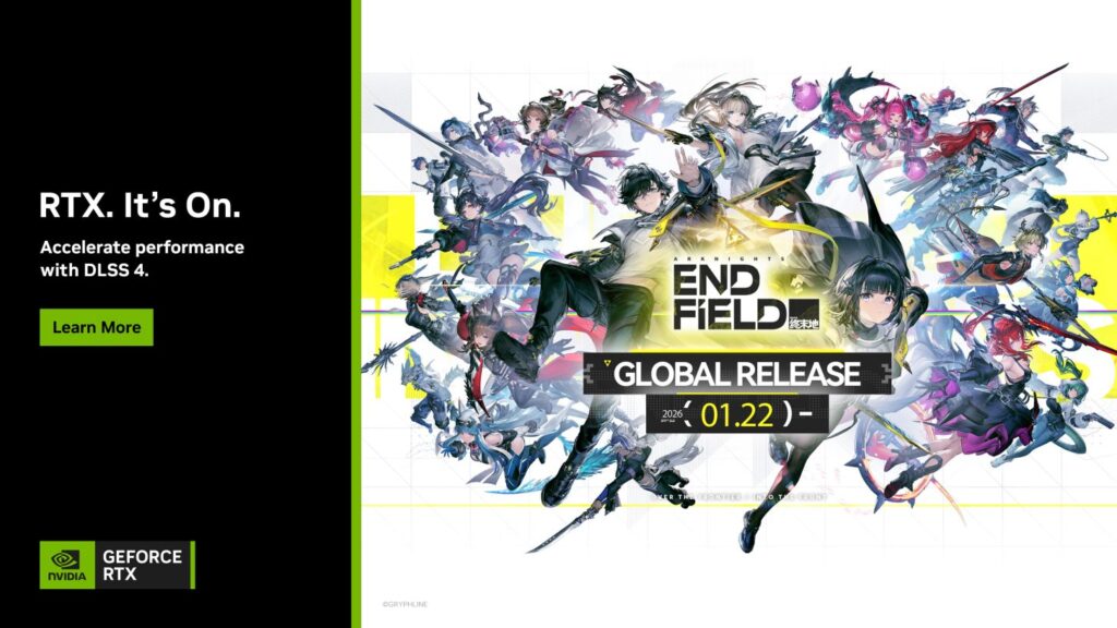 Arknights: Endfield Gets a 3X Performance Boost from DLSS 4 Multi Frame Generation, Says NVIDIA