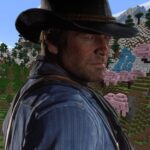 Minecraft Player Recreates Armadillo in Red Dead Redemption 2