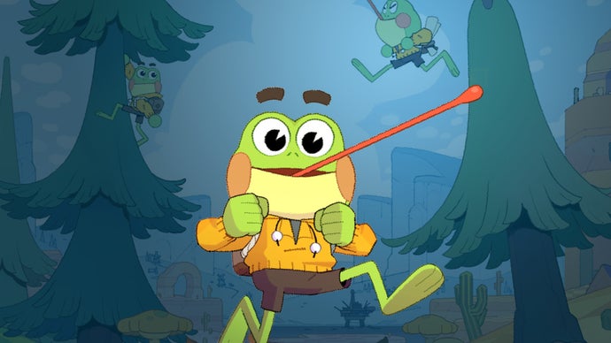 Big Hops uses the greats of platforming history – including Tomb Raider and a dash of Galleon – to create something distinct and wonderful