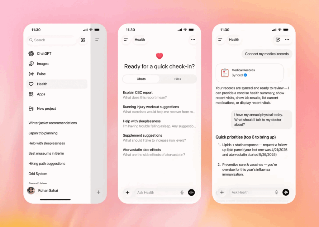 OpenAI unveils ChatGPT Health, says 230 million users ask about health each week