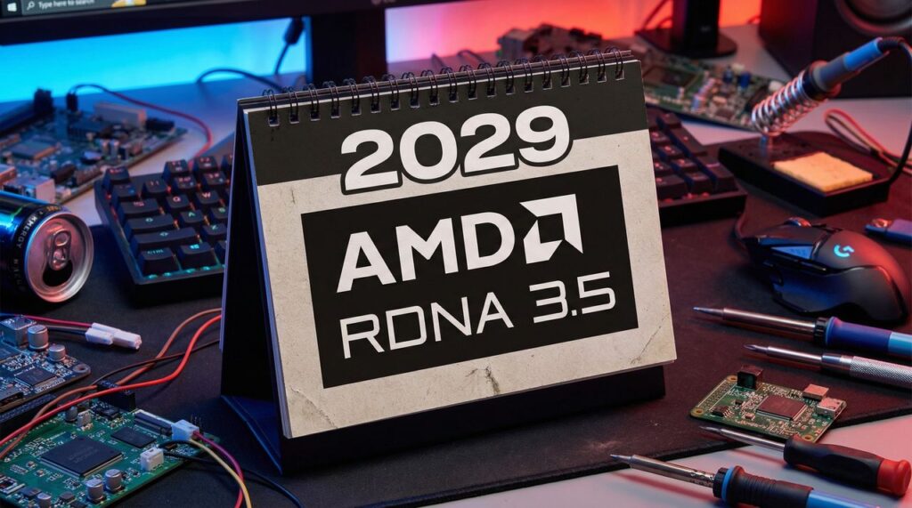 AMD leak suggests RDNA 3.5 extended to 2029 — RDNA 5 reserved for “premium” devices, raising big questions for future laptops and handhelds