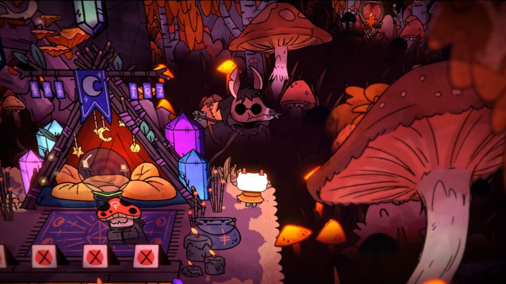 How To Use Rotten Eye Of The Witness In Woolhaven DLC (Cult Of The Lamb)