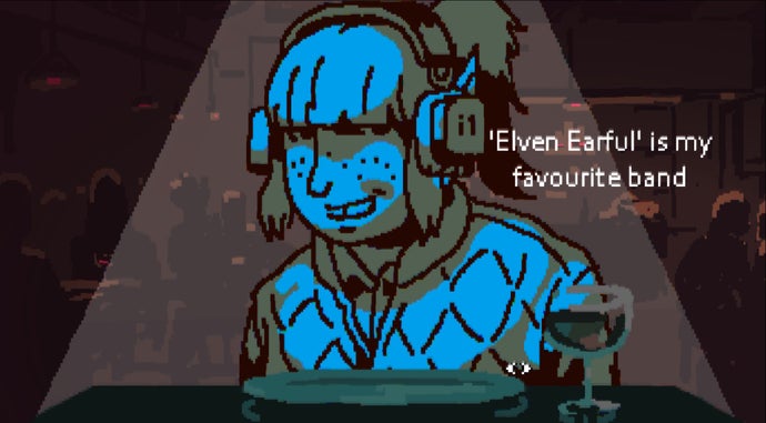 Free bad dating sim Don’t Stare makes me want to play an Elder Scroll where NPCs object to your gaze