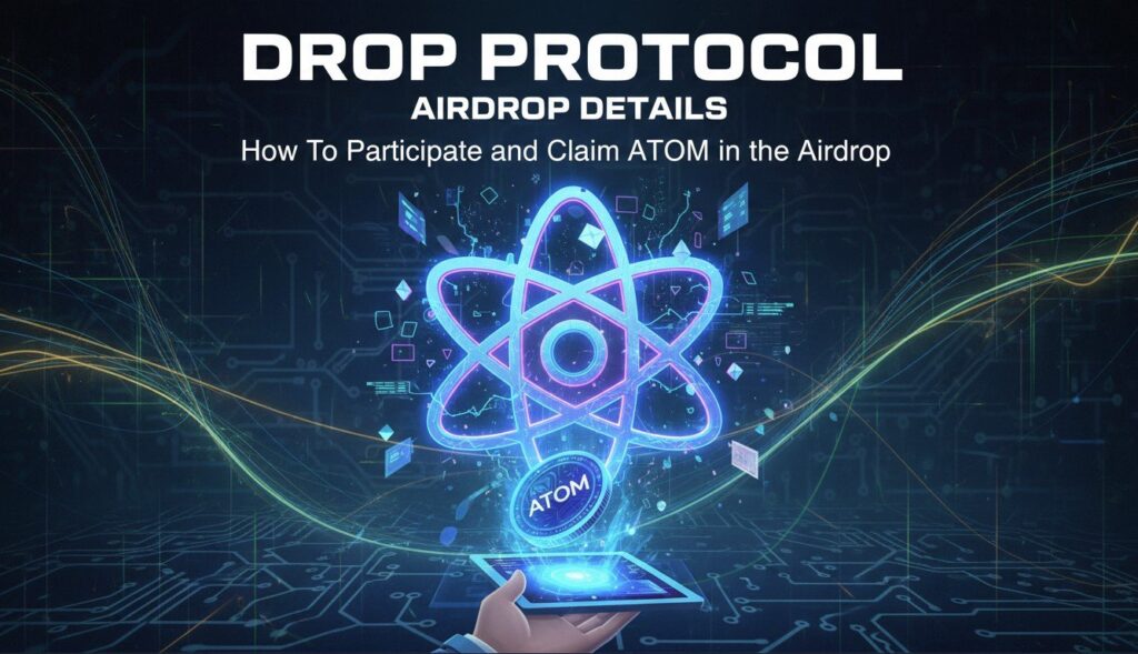 Drop Protocol Airdrop Guide: Claiming ATOM Rewards for Eligible Users
