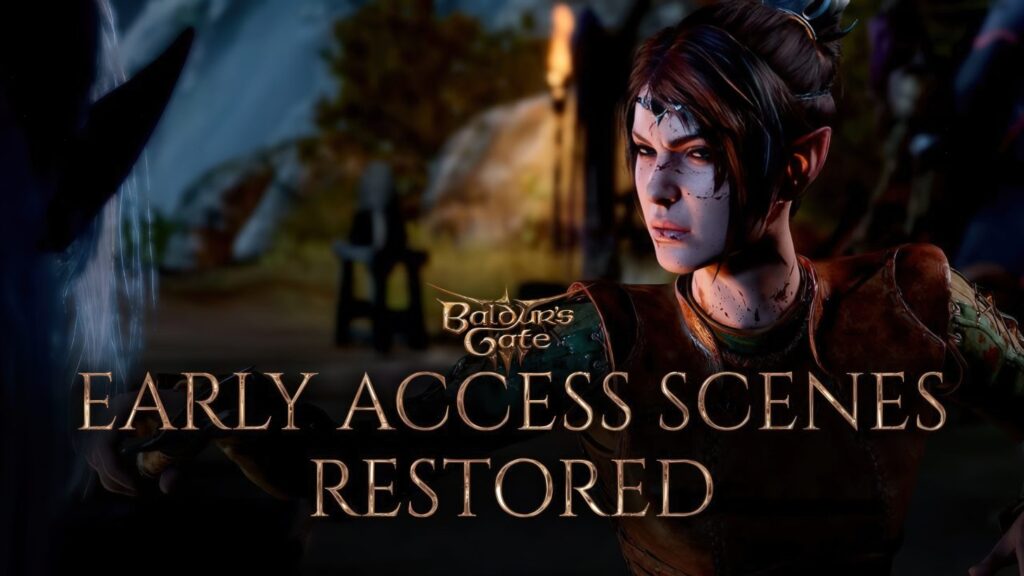 Baldur’s Gate 3 Mod ‘Early Access Scenes Restored’ Reintroduces 1K+ Lines of Voiced Dialogue