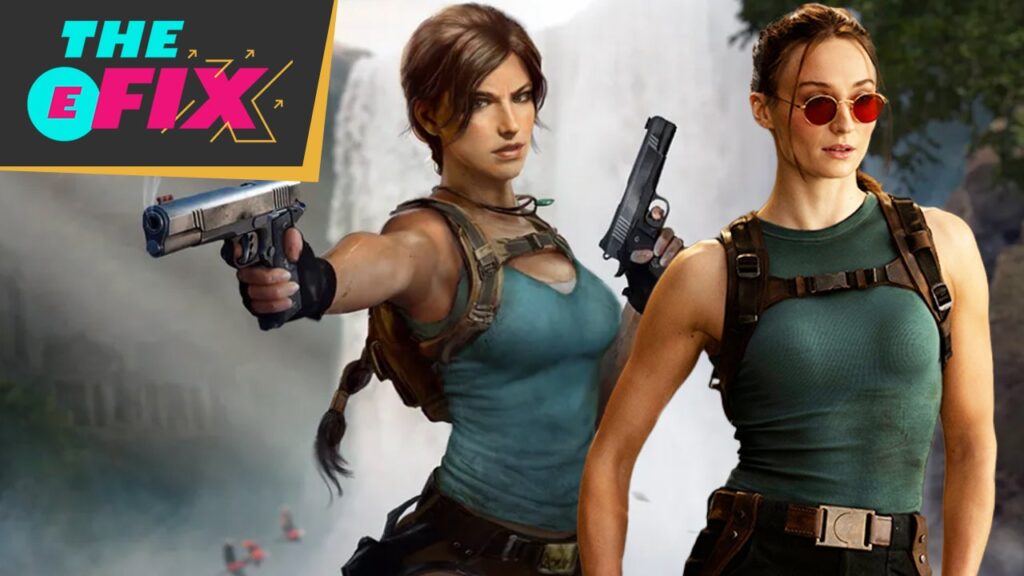 First Look at Sophie Turner as Lara Croft – IGN The Fix: Entertainment