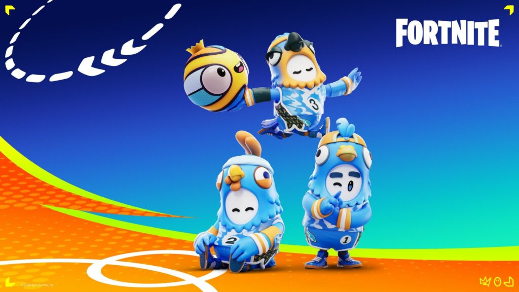 Fortnite Adds Limited-Time Fall Guys Mode Crown Jam, a Mix of Basketball, Football and Obstacle Courses