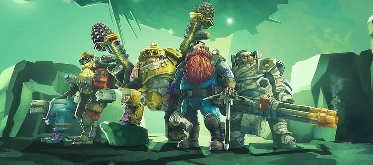 Deep Rock Galactic Franchise and DLC Enjoying its Lowest Price on Steam