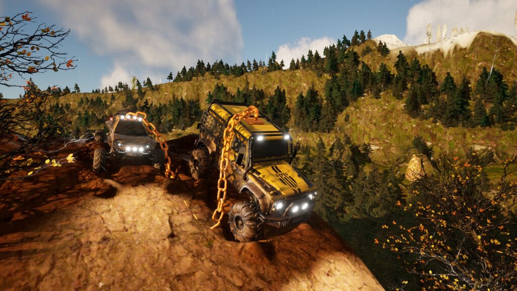 Introducing Chained Wheels, a chaotic co-op driving game coming to PC