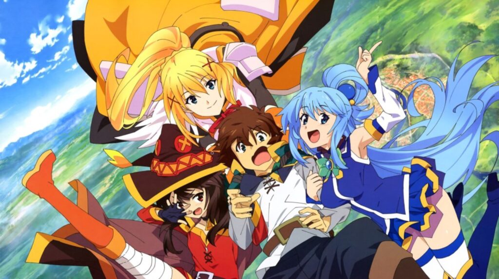 Hit isekai KonoSuba teases anime announcement for 10th anniversary celebrations