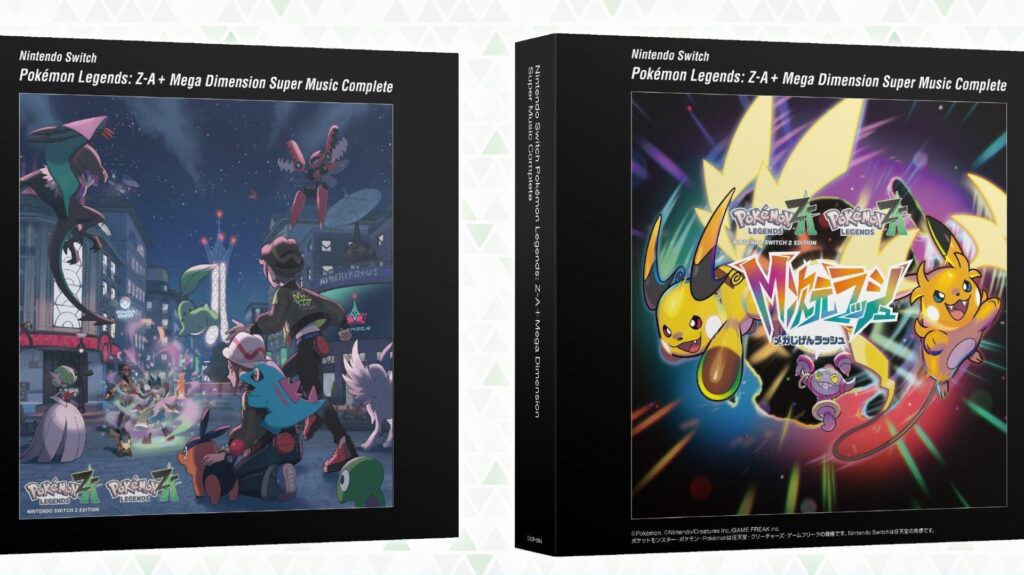 Pokémon Legends: Z-A “Complete” Five CD Soundtrack Announced For Japan