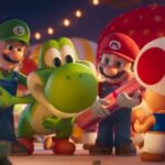 The brothers meet Yoshi in Super Mario Galaxy Movie trailer