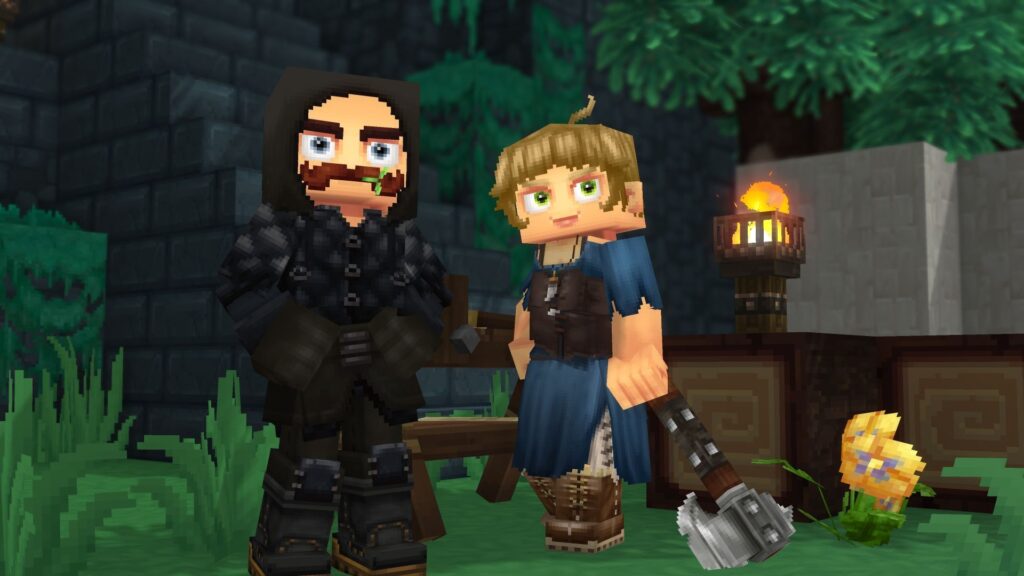 Minecraft can be played directly in Hytale