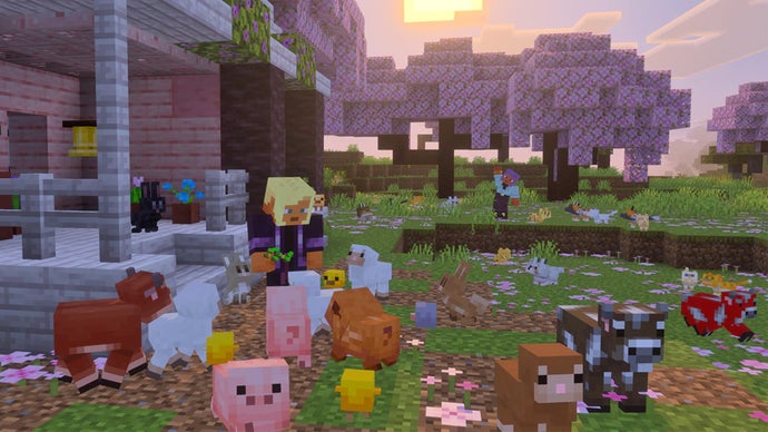 Minecraft’s getting cuter baby animals whose single pixel eyes you can stare into as you nudge them into lava