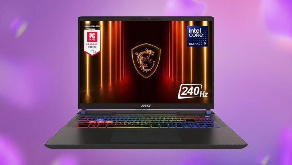 Excellent value MSI RTX 5070 Ti, 275HX gaming laptop deal is well worth a second look