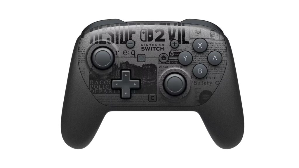 Resident Evil Requiem Themed Nintendo Switch 2 Pro Controller, amiibo Announced