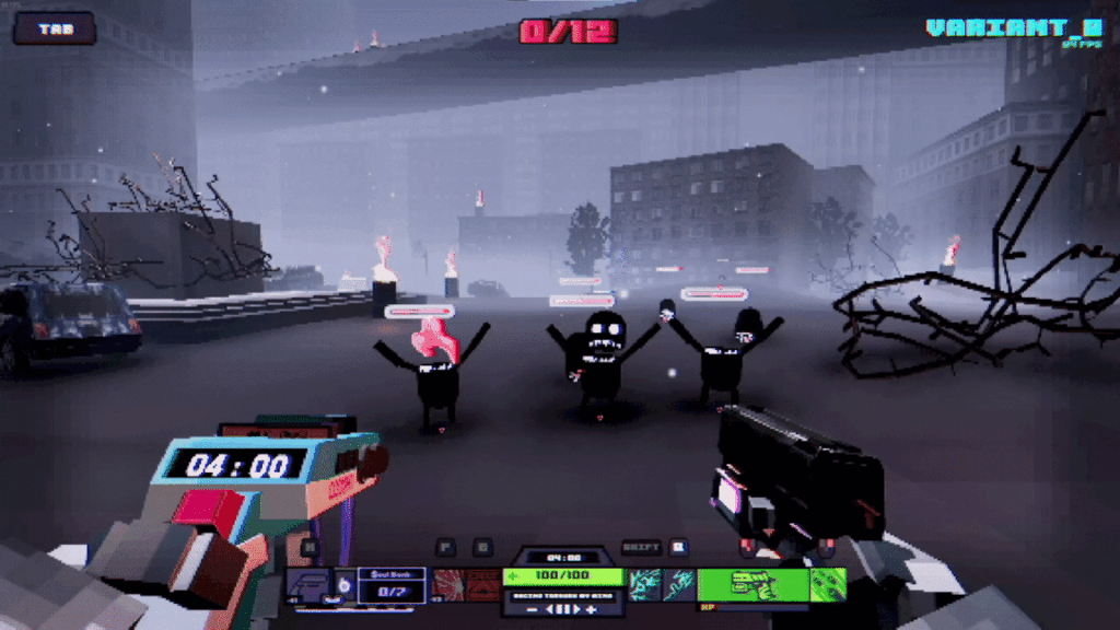 I can’t stop shooting Oddcore’s endless waves of weird little guys