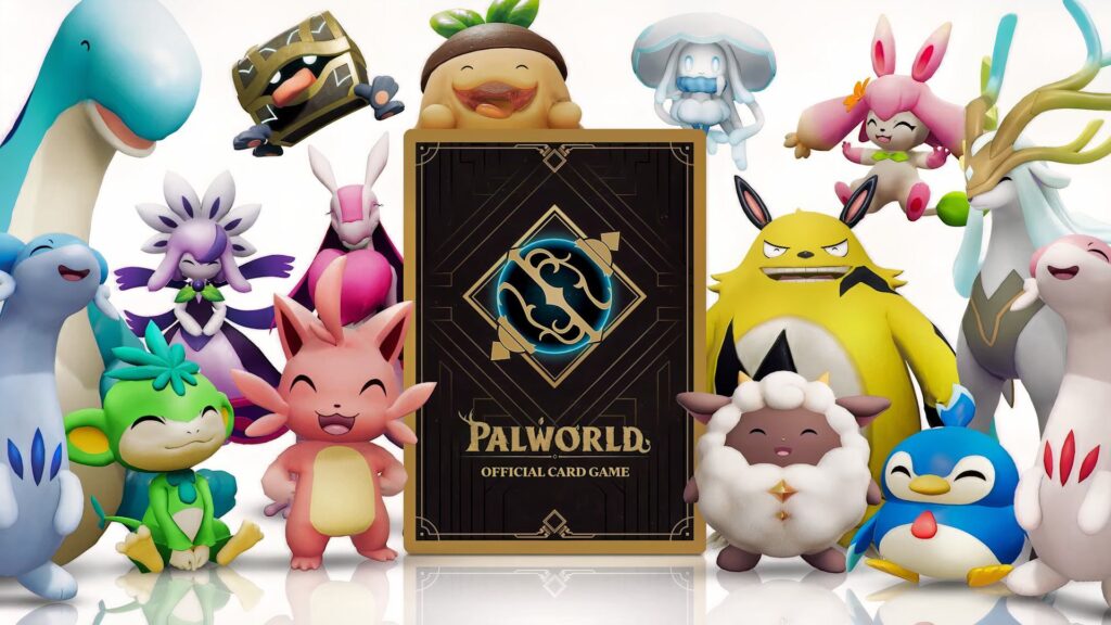 Palworld trading card game announced with a shockingly soon release date