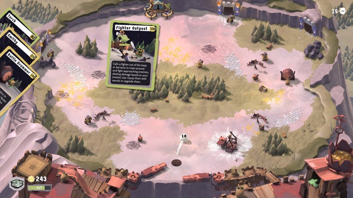 Far and Herdling devs’ next release is an already satisfying and tactile roguelike deckbuilding pinball game