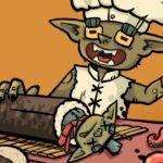 Goblin Sushi is a cooking sim about a goblin who cooks sushi for other sushi-loving goblins