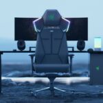 Razer’s ultimate gaming chair packs in haptics, THX speakers, and RGB lighting