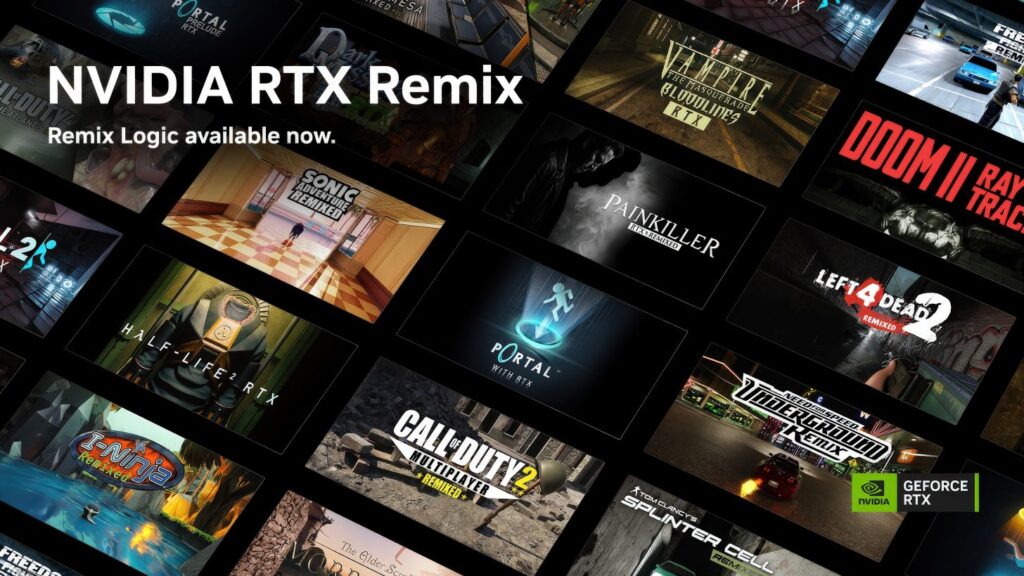 NVIDIA RTX Remix Logic Is Out Now, Allowing Modders to Add Dynamic FX to Classic PC Games
