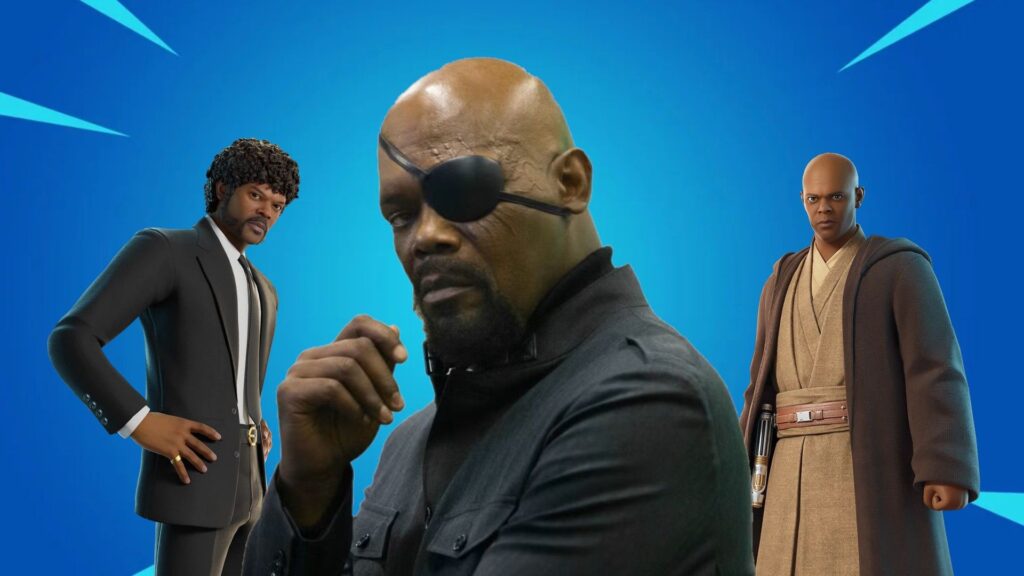 All Samuel L. Jackson Skins in Fortnite