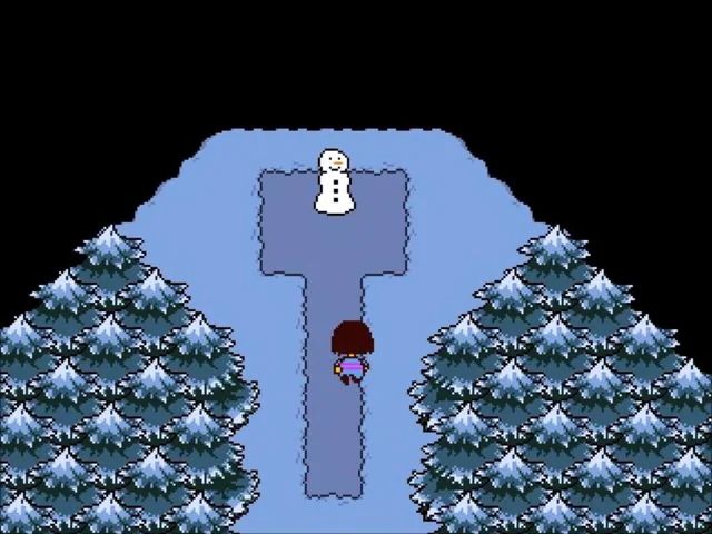 Undertale’s snowman perfectly encapsulates the game’s sicko freedom