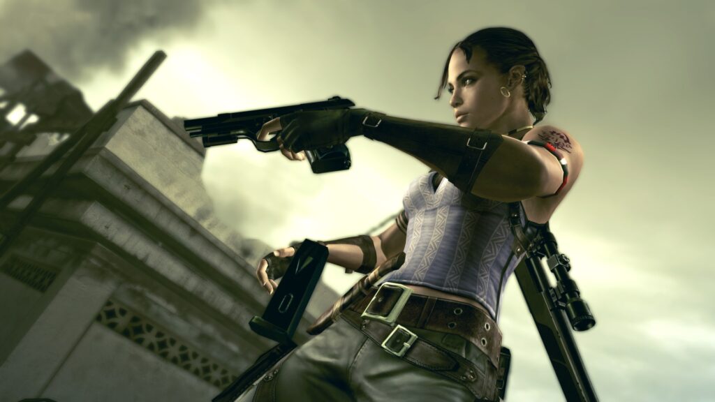 The actress who plays Sheva on Resident Evil 5 has teased something for next March