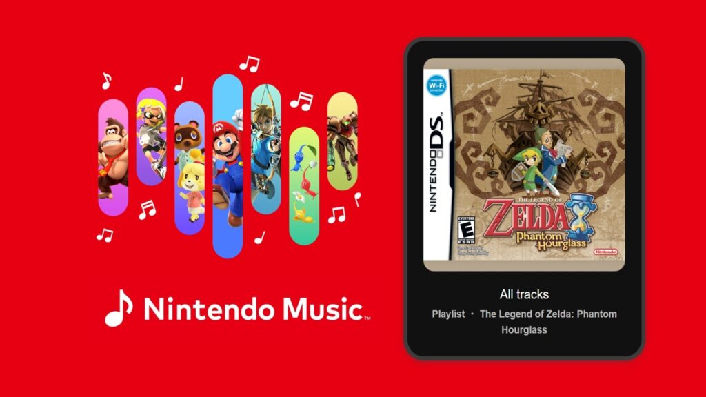 The Legend of Zelda: Phantom Hourglass soundtrack is available via Nintendo Music