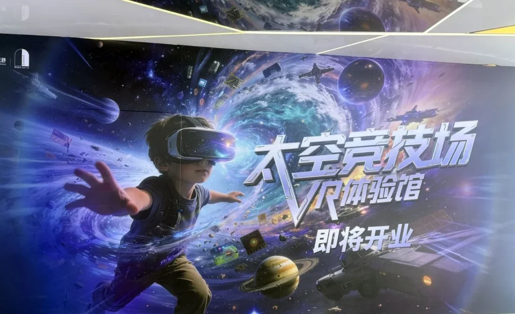 義烏的VR體驗中心SPACEVRARENA