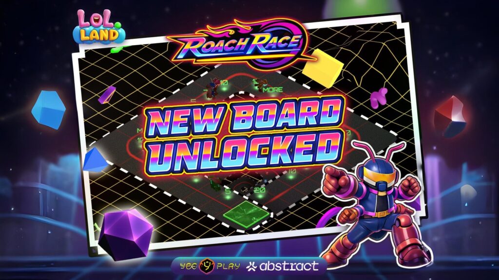 Roach Racing Board Debuts in LOL Land with High Returns