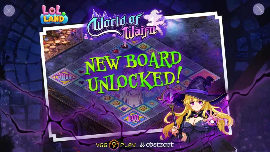 LOL Land Releases Waifu World Board Featuring Waifu Sweeper Collaboration