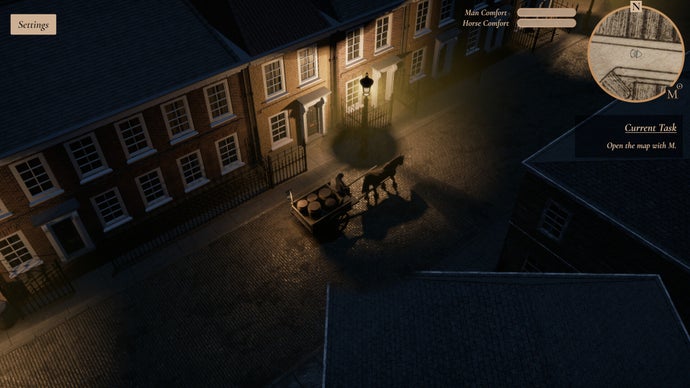 I can’t say I enjoy this 19th century turd-collecting game but it did make me laugh when I patted my horse to death