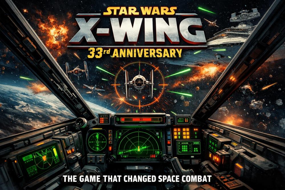 Star Wars X-Wing Turns 33 The Game That Changed Space Combat