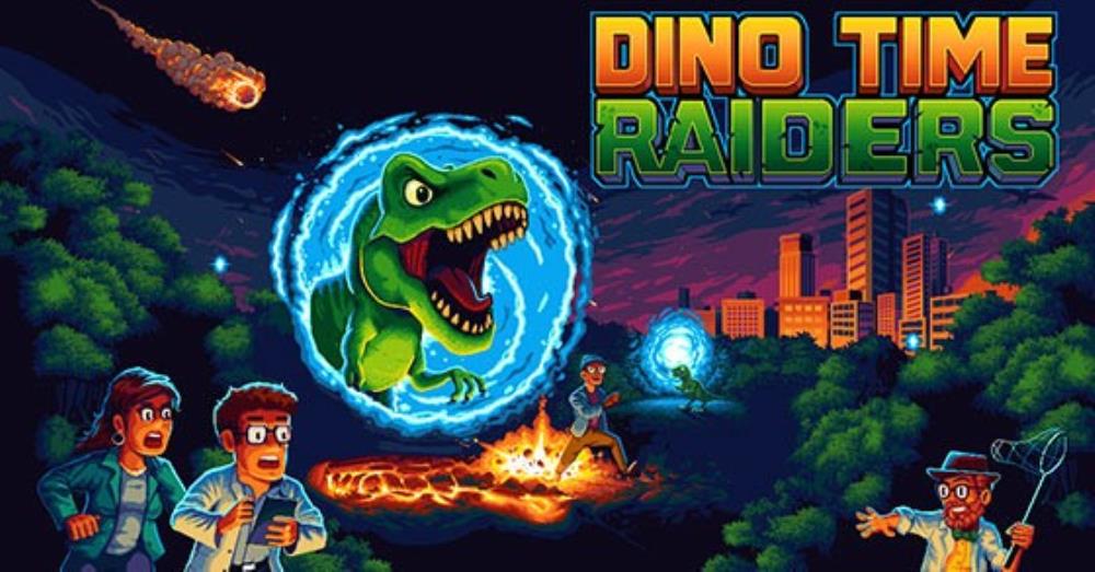 The park-building strategy game, Dino Time Raiders, is coming to Steam this Spring
