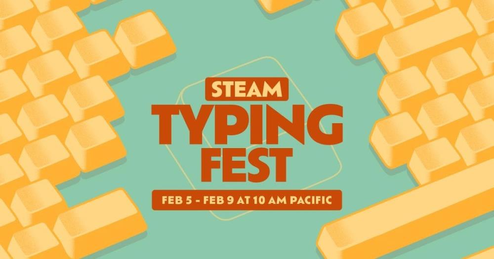 Steam Typing Fest 2026 Kicks off February 5