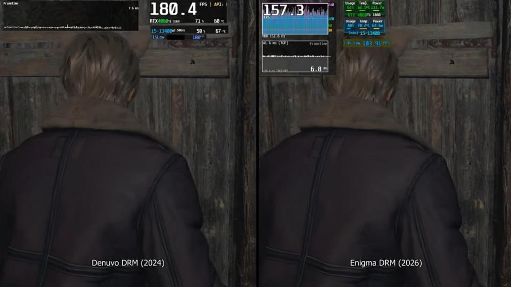 Resident Evil 4 Remake PC Update Replaces Denuvo With Enigma DRM, Lowering performance