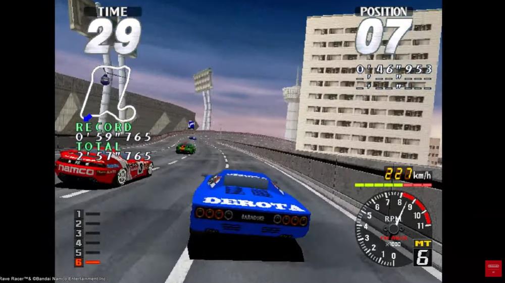 Namcos Rave Racer to receive first-ever home console release