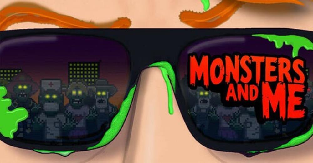 The chaotic top-down arcade shooter, Monsters and Me, is out now for PC