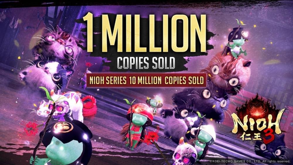Nioh 3 sales top one million